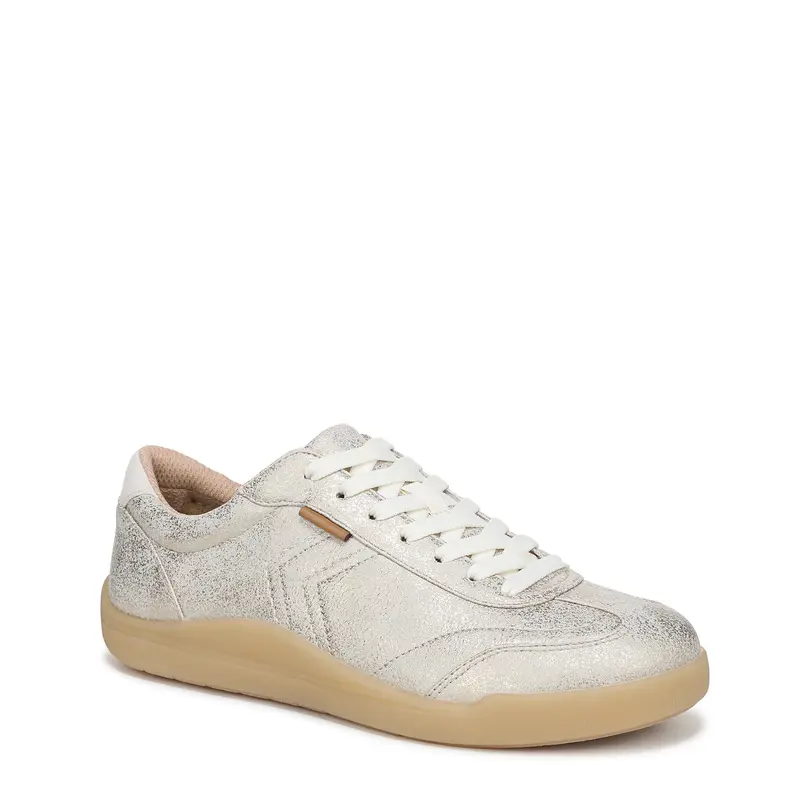 Dr. Scholl's Women's Athletic Casual Closed Trainer Sneakers - Lightweight Lace-Up Footwear, Arch Support, Cushioned Insole, Round Toe, Medium & Wide Widths, Relaxed Fit Walking Shoes for Women with Recycled Materials