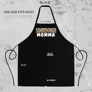 Sourdough Apron Full Length One Soze Fit High Quality Dtf Custom Print