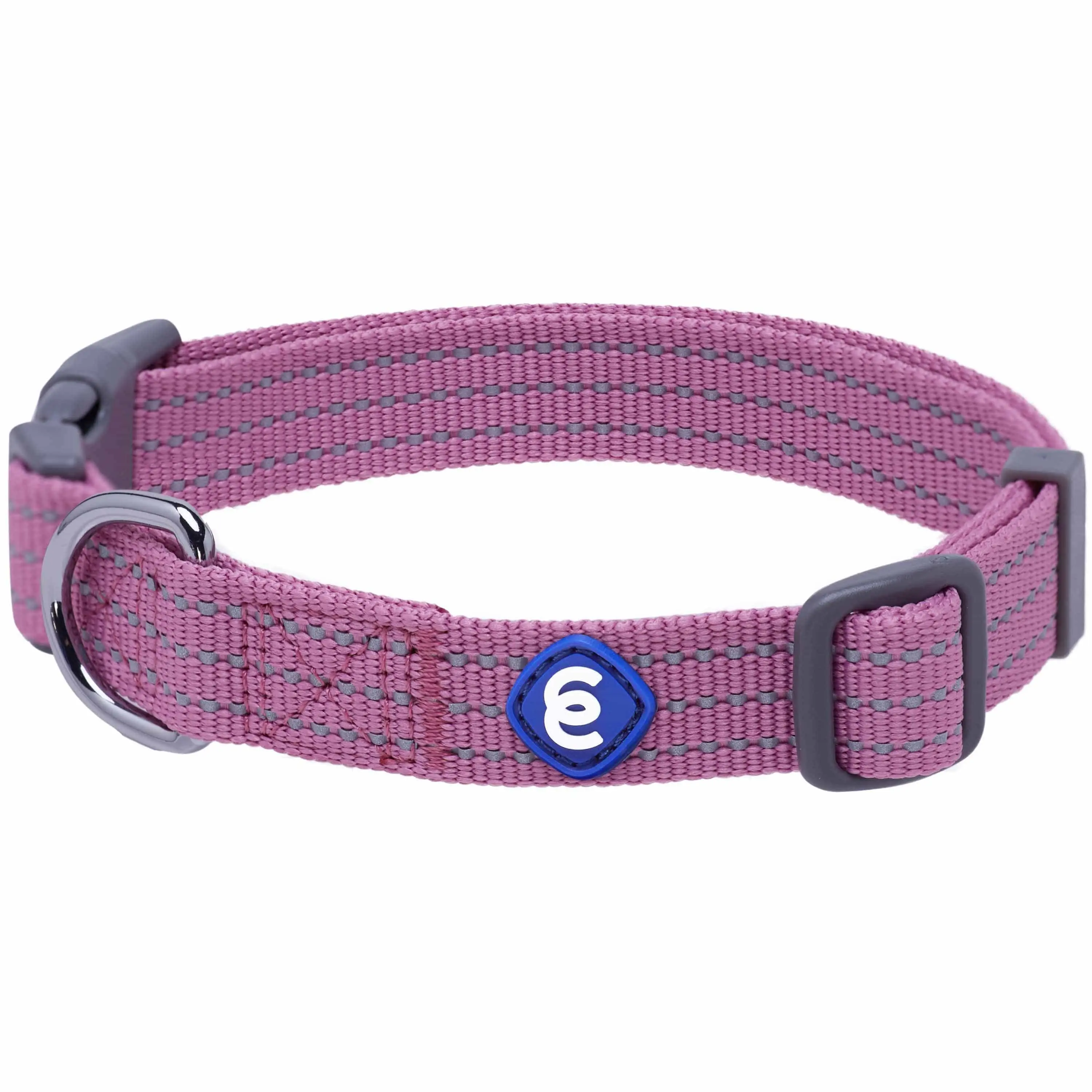Better Basics Reflective Pink Dog Collar Nighttime Safety