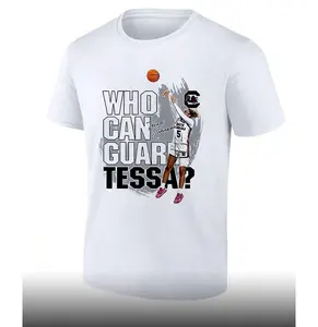 Chloe Kitts Wearing Who Can Guard Tessa South Carolina Gamecocks Basketball Shirt – Bold Sports Tee, Basketball Fan Apparel, South Carolina Gear, Motivational Shirt, Gift Idea