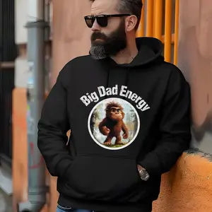 Big Dad Energy Gildan Mens Hoodie, Sasquatch Hoodie, Fathers Day Gifts, Sasquatch Lover Gift Ideas, Mens Pullover, Mens Gift Ideas