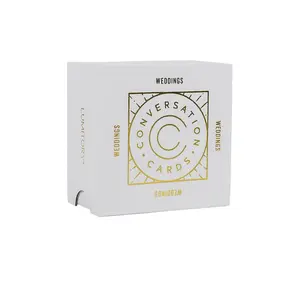 Lumitory Wedding Conversation Cards in Cream