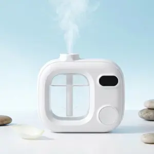 Automatic essential oil diffuser with deodorizing function - suitable for humidifiers in bedrooms, offices, bathrooms, and home aromatherapy machines, with long-lasting fresh air (cold mist, automatic shut-off)