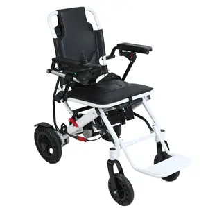 Electric Wheelchair, Lightweight Electric Wheelchair for Adults, Motorized Portable Wheelchair with Motors,12 Miles