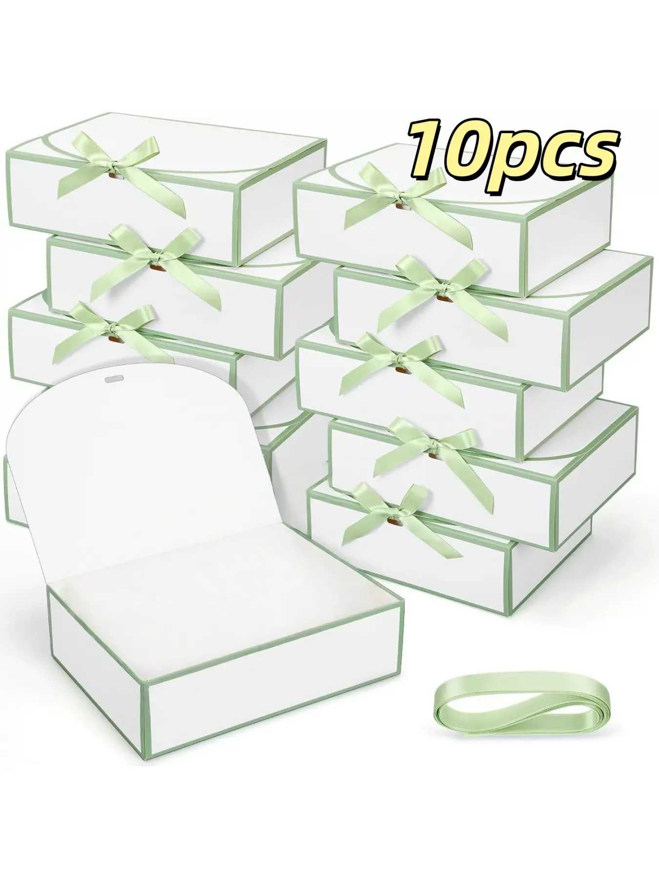 10 white-green + green