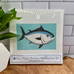 Tuna Needlepoint Kit (4" x 6")