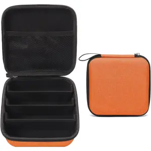 Travel Sunglasses Organizer Case Adjustable Slot For Multiple Eyeglasses Hard-shell Portable Storage Box for Men Women