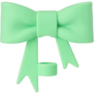 10mm Bow Shape Straw Topper for  Cup (Green)