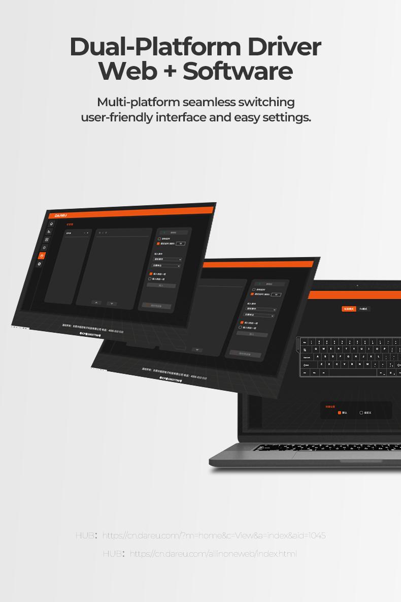 DAREU COOL60 | Wired 8K Magnetic Gaming Keyboard 0.01mmRT Accuracy DAREU COOL60 | Wired 8K Magnetic Gaming Keyboard 0.01mmRT Accuracy