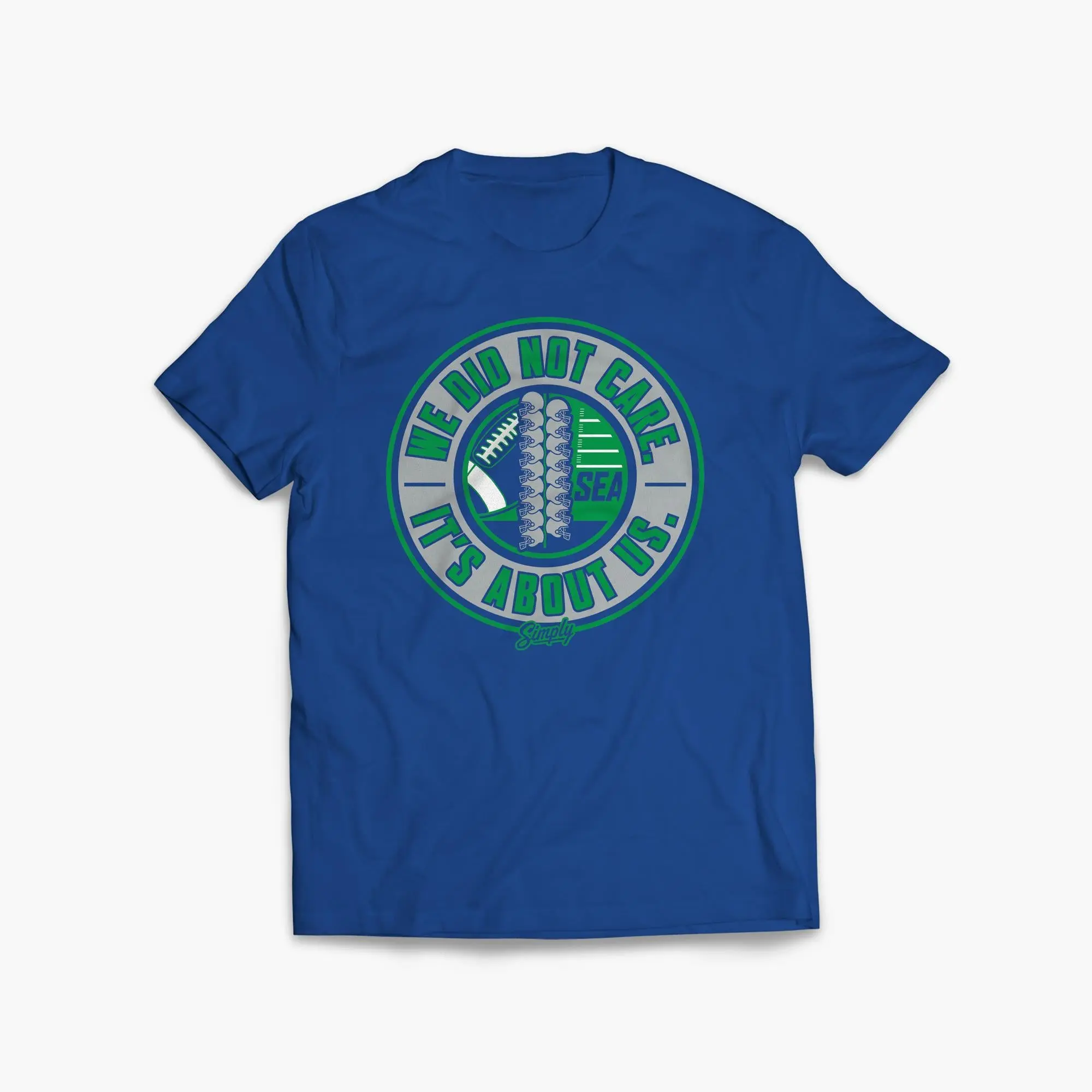 Royal We Did Not Care Badge T-Shirt