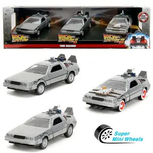 Jada 1:32 Back to the Future Time Machine - Diecast Cars - You Choose