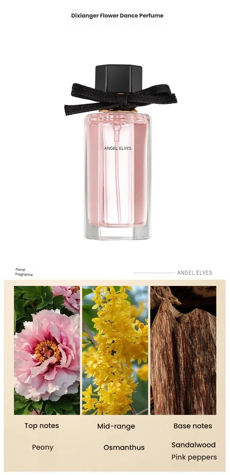 Angel Elves Perfume Set | Long-Lasting Floral 4 Bottles 120ML Collection | Fresh Perfume Spray Set for Women | Romantic & Elegant Fragrance | ok perfume | A floral fragrance collection perfume | women's perfume |mini perfumes