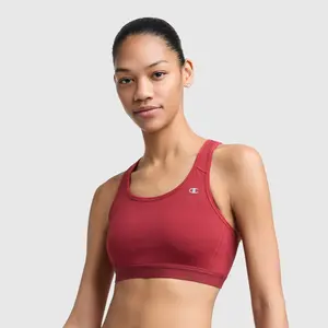 Champion Compression Sports Bra, C Logo Champion Compression Sports Bra, C Logo