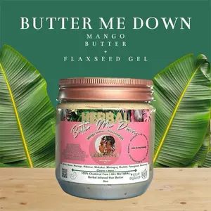 Butter Me Down Hair Butter – Moisturizing Herbal Conditioning Butter (8 oz)