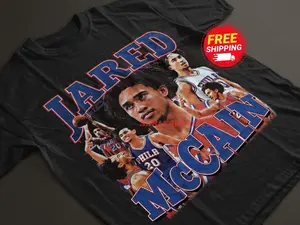 Jared McCain Shirt Philadelphia Vintage Jared McCain Graphic Tee 90s Style T-Shirt Unisex Gifts for Him and Her Philadelphia basketball fan