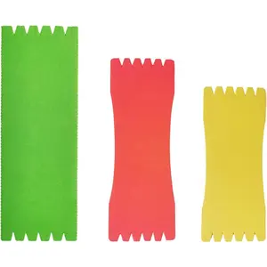 Fishing Leader Holder Foam Board - 6/12PCS Snelled Hook Holder for Fishing Line Storage Organizer Rig Keeper - Small Medium Large