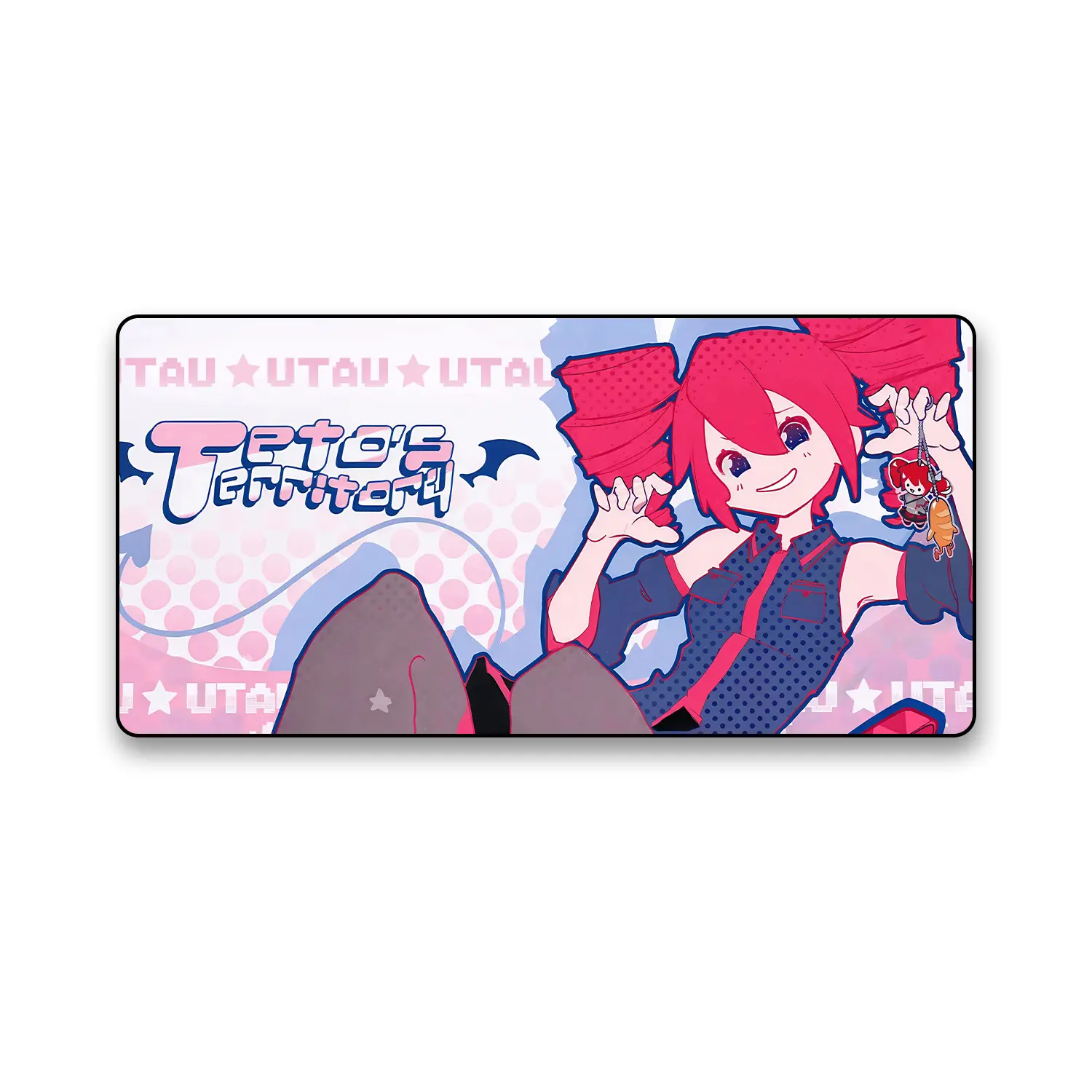 Miku Anime Gaming Deskmat, Extended Mouse Pad, Cute Aesthetic Desk Mat, Large Computer Pad for Gaming Setup and Desk Decor