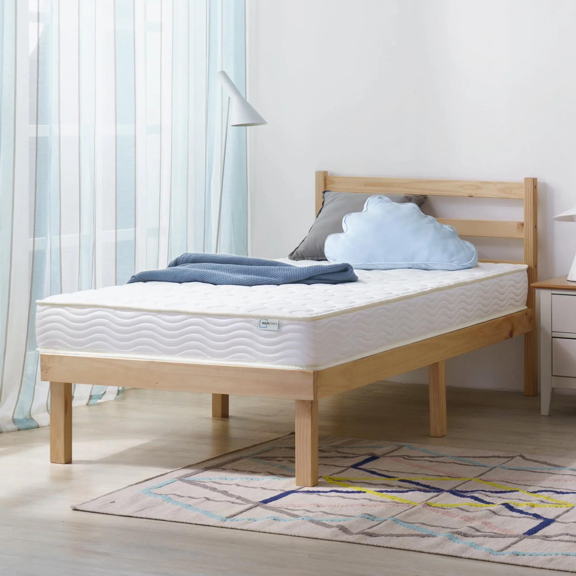 Mainstays 6" Innerspring Tight Top Mattress with Gel Foam