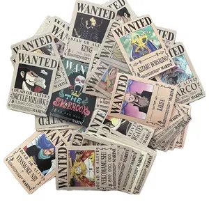 One Piece Anime Stickers For Notebooks,Cup Crafts Etc