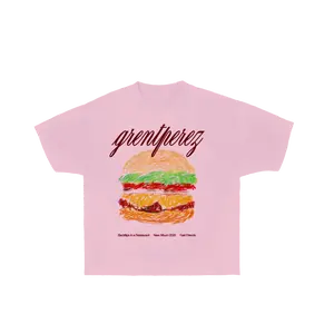 PINK CHEESEBURGER TEE