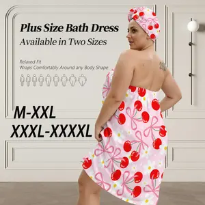 1pc/2pcs Dry Hair Cap and Bathrobe Set, Soft Quick-Dry Microfiber, Essential for Women, Spa and Pool, Travel Gift