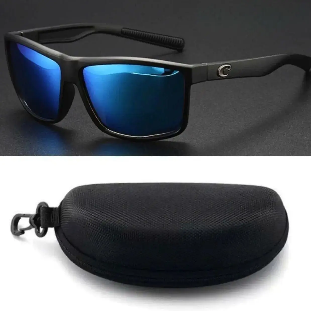 Costa Del Mar Diego Sunglasses 580P Polarized – UV Protection Outdoor Sports Glasses for Men Fishing Boating Travel 2XG