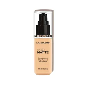 L.A. Colors Truly Matte Foundation Long-Wearing High-Fixation Formula Available in 14 Shades