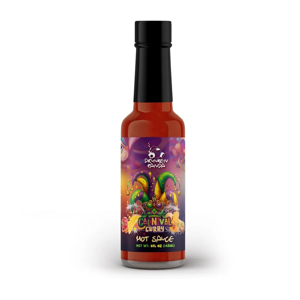 Drunken panda carnival curry hot sauce!!