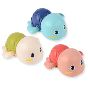 Rechargeable Cute Swimming Turtle Bath Toys for Boys Girls Wind-up Infant Bathtub Toy Water Pool Fun Gift