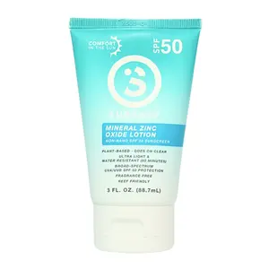 SPF50 Mineral Sunscreen Lotion 3oz. 3-Pack