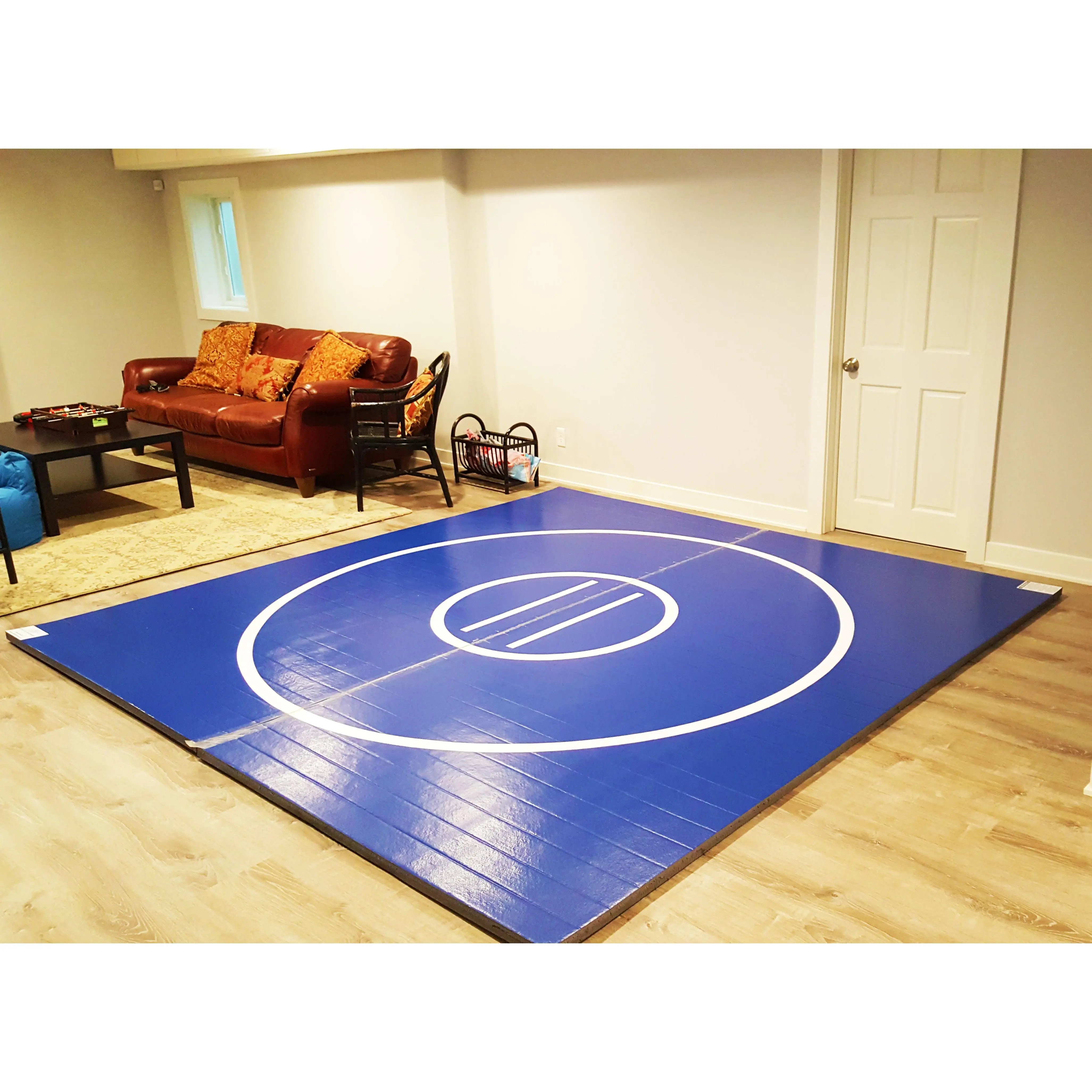 10' x 10' Roll-Up Wrestling Mat – Competition Approved  | MADE-TO-ORDER | SHIPS IN 4-6 WEEKS