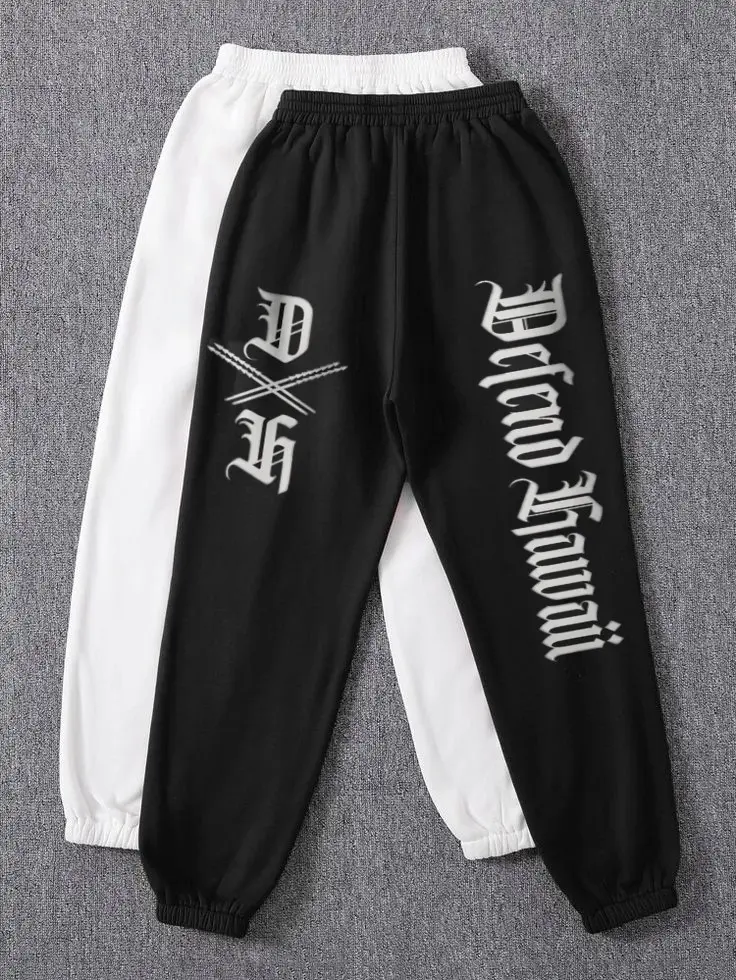 Y’allternative Western Streetwear Sweatpants, Yeehaw Spirit Joggers, Aztec Ghost Pattern Western Aesthetic Pants, Ghost Howdy Aztec Joggers
