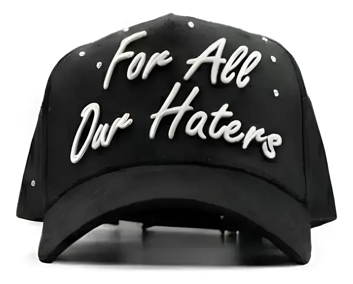 G5 Premium Adjustable Cap, I Code, Dandy Hats x Tombochio, Full Black,