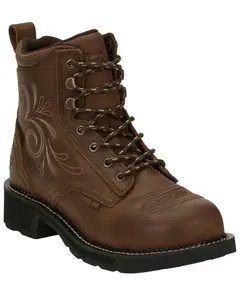 Justin Women's Katerina Waterproof Work Boot Steel Toe - Gy985