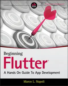 USED Book - Beginning Flutter: A Hands on Guide to App Development by Napoli, Marco L. (Paperback) - english