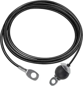 Replacement Gym Cable with Stopper Ball Fitness Pulley Cable Steel Wire Rope for Cable Machine Home Gym Weight Lift Pulley System