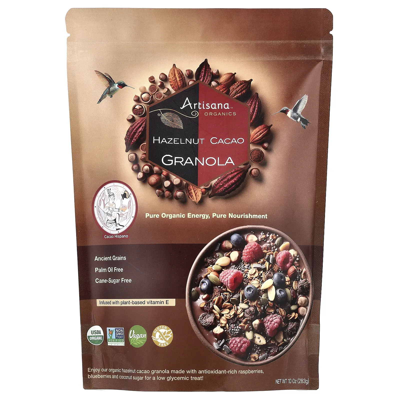 Artisana Organics, Hazelnut Cacao Granola, 10 oz (283 g)