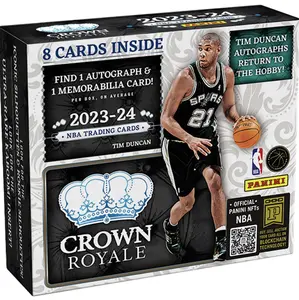 2023/24 Panini Crown Royale Basketball Hobby Box (Rookie Wemby & KABOOM Chase!)