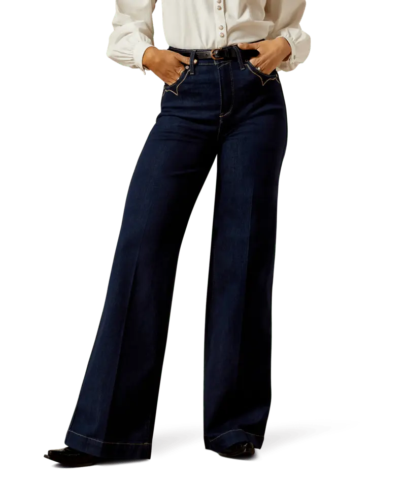 Rinse Wide Leg Jean