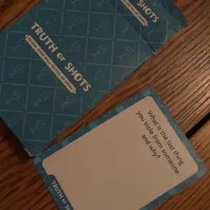 Truth Or Shots Drinking Game Board Game, Hilarious and Memorable Drinking Card Game, Party Supplies for Birthday Gifts and Bachelorette Party, Family Board Game