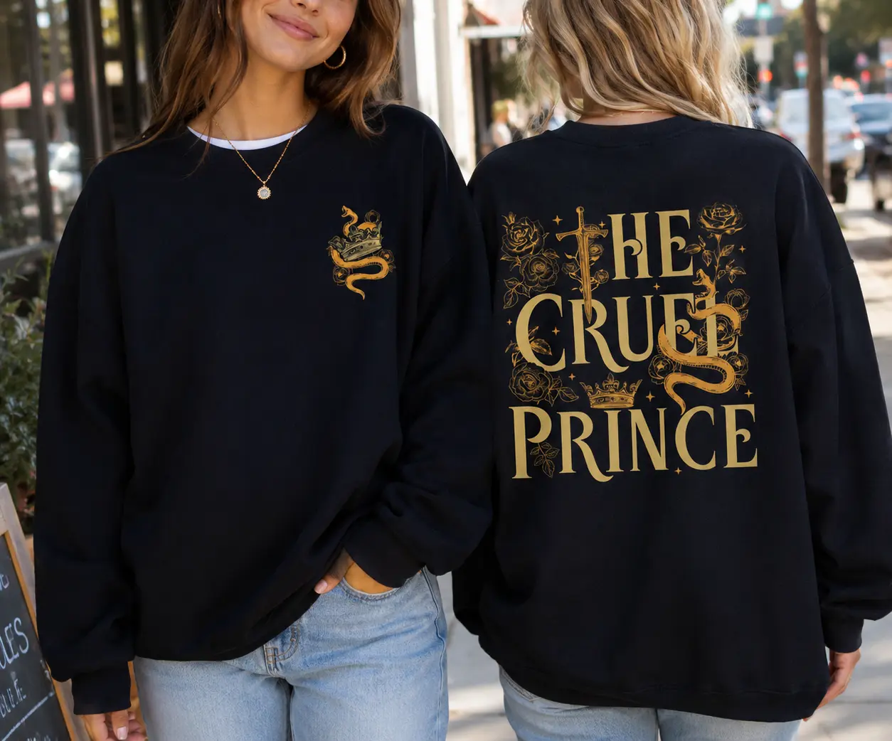 The Cruel Prince Shirt, Jude and Cardan Sweatshirt, The Folk of the Air Quote Hoodie, Cardan Greenbriar