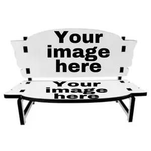Personalize bench with your image Wood Assembled Sturdy