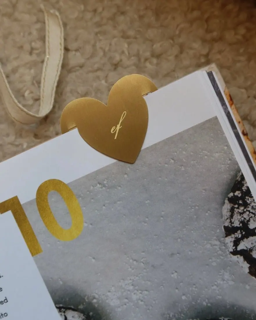 ENGRAVABLE BRASS BOOKMARK ENGRAVABLE BRASS BOOKMARK