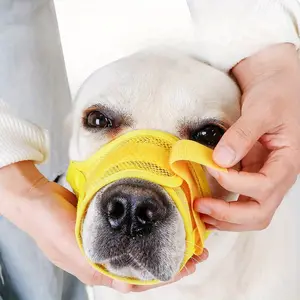 Durable Dog Mask Training for Medium to Large Dogs, Anti-Bite and Anti-Scratch, Breathable Pet Mask with Adjustable Straps, Comfortable Design