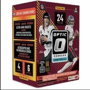 2024 NFL Donruss Optic Blaster Box Pink Parallel