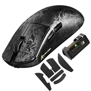 Attack Shark R11 Ultra 8k Carbon Fiber Wireless Gaming Mouse, Paw3950 Max Sensor, 42000 Dpi, 3-Mode Connectivity, PC/MAC Compatible