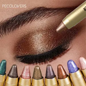 1pc Metal Eyeshadow Stick, Waterproof And Sweat-Proof, Easy To Apply, Pearlescent Eyeshadow Stick, Highlight Stick, Friendly To Beginners, Sharing Good Makeup Products