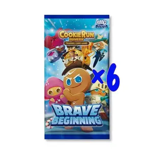CookieRun TCG: Set 1: Brave Beginning Loose Booster Pack - 6 Pack Bundle