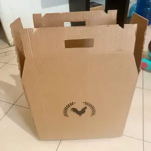 2 pk Caja - Gallos/Mascota- 2pk Rooster Carboard/ Pets 19×9.5×17