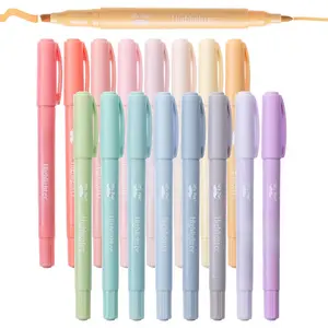 - Dual Tip Highlighters, 16 Pack, Fine & Chisel, Cute Highlighters Assorted Colors, Dual Tip Markers